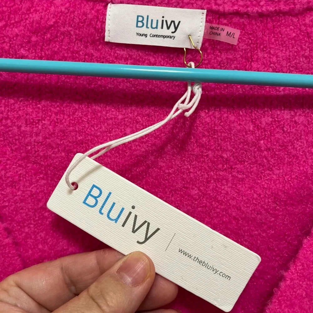 Blu Ivy Crossover Sweater - Picture 4 of 5